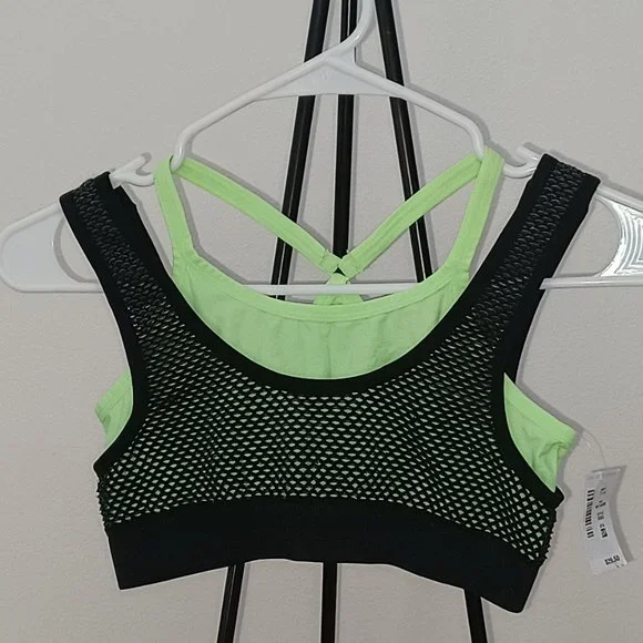 New Sport Bra Top Live Love Dream - Picture 1 of 4